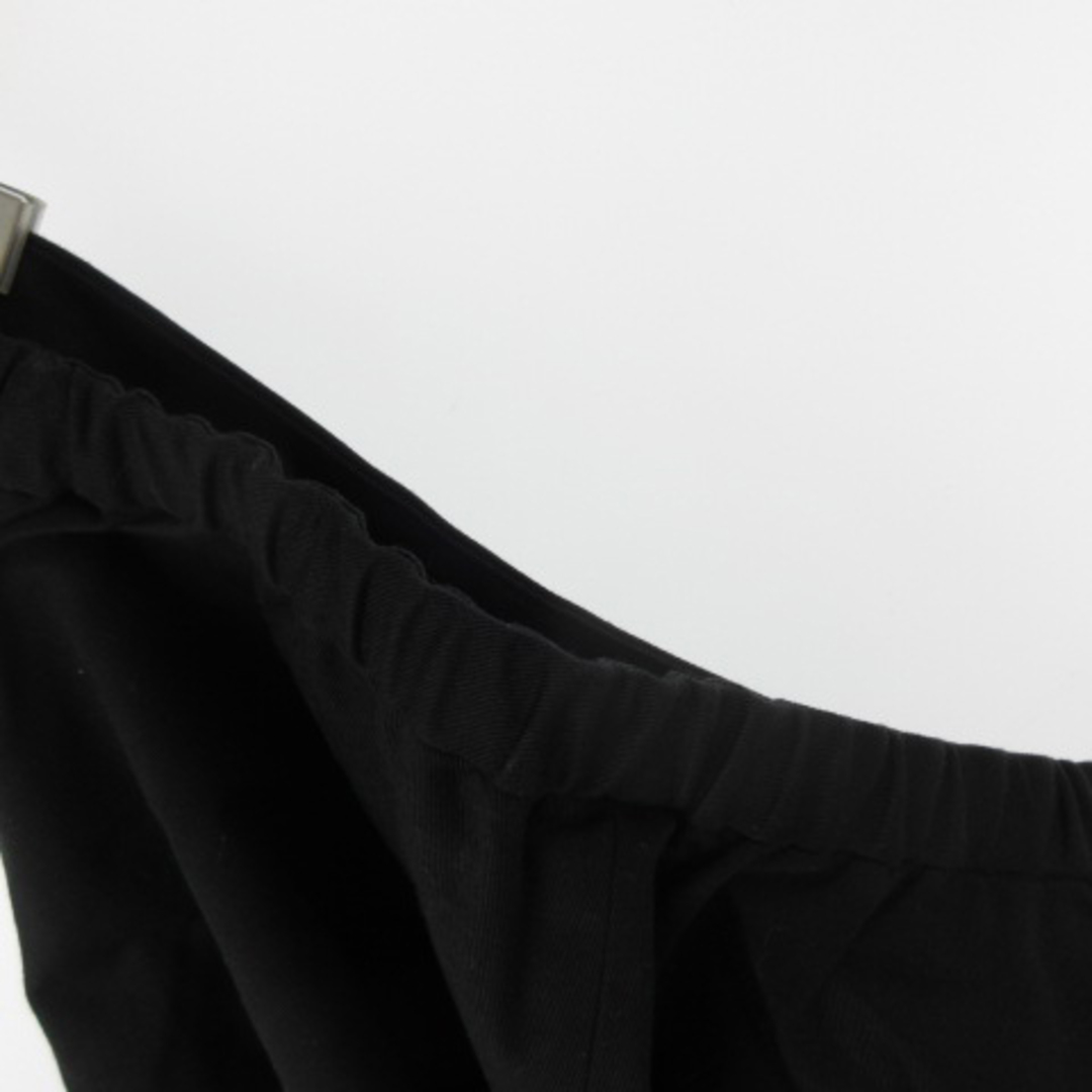 URBAN RESEARCH DOORS(アーバンリサーチドアーズ)のURBAN RESEARCH DOORS ロングスカート チノフレアスカート 黒 レディースのスカート(ロングスカート)の商品写真