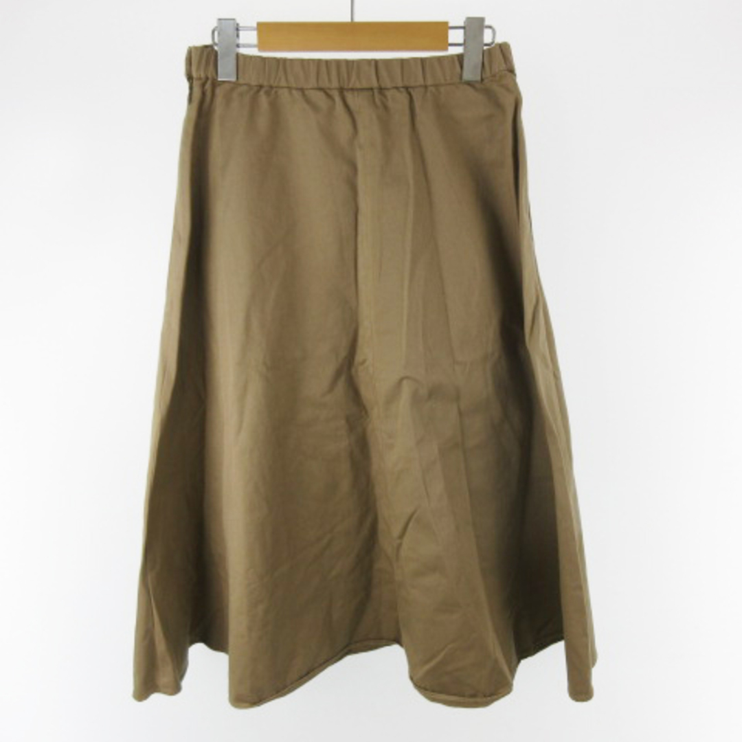 URBAN RESEARCH DOORS(アーバンリサーチドアーズ)のアーバンリサーチ ドアーズ チノスカート フレアー ロング ベージュ コットン レディースのスカート(ロングスカート)の商品写真