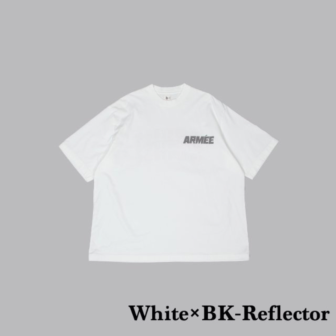 blurhms(ブラームス)のブラームス 23SS ARMEE Print Tee BIG メンズのトップス(Tシャツ/カットソー(半袖/袖なし))の商品写真