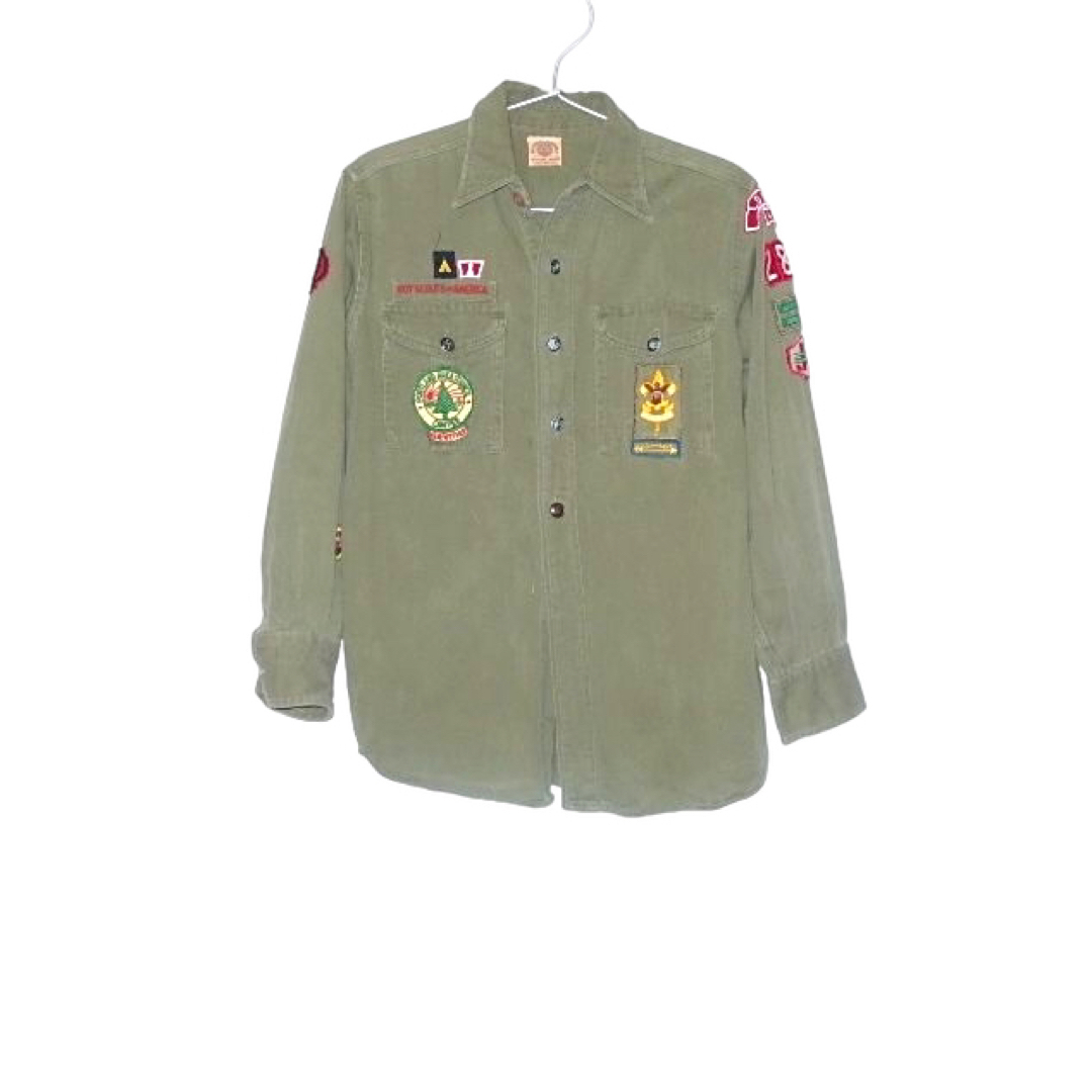 ▪️ 40's【BOYSCOUT】IRIDESCENT SHIRT-