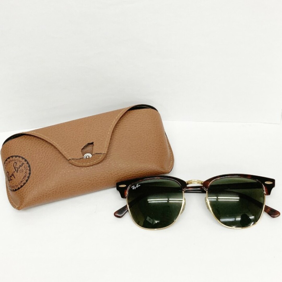 Ray Banサングラス　クラブマスター茶色