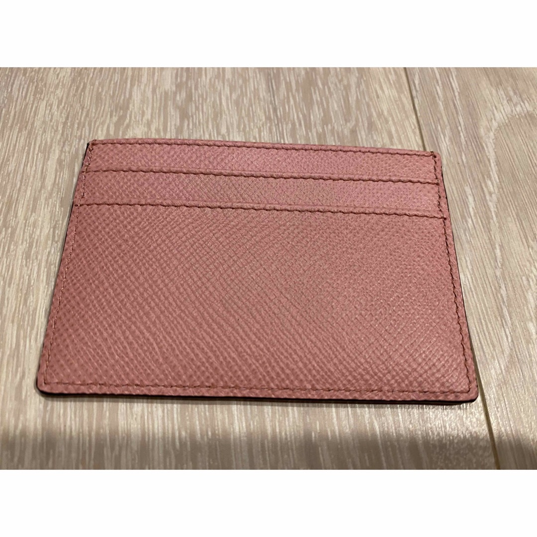 Smythson(スマイソン)のSmythson Panamaレザーフラットカードホルダー ② レディースのファッション小物(名刺入れ/定期入れ)の商品写真