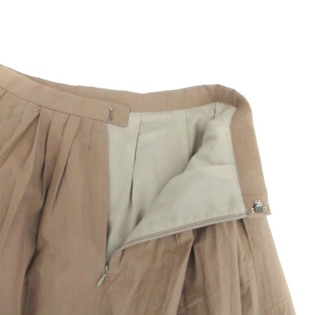 MACKINTOSH PHILOSOPHY(マッキントッシュフィロソフィー)のマッキントッシュフィロソフィー フレアスカート ミモレ丈 36 茶色 ブラウン レディースのスカート(ひざ丈スカート)の商品写真