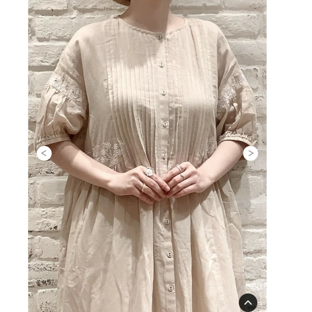 TSUHARU ツハルバイサマンサモスモス 刺繍入りレースワンピース SM2-
