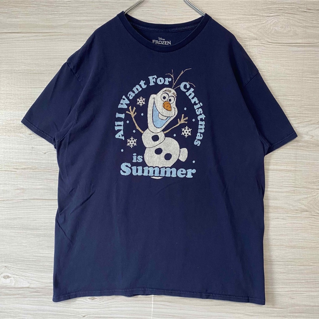 Disney 【入手困難】ディズニー アナと雪の女王 オラフ Tシャツ XLサイズ 海外輸入の通販 by mana アナと雪の女王 オラフ パーカー Lサイズ Disney 半袖 しまむら