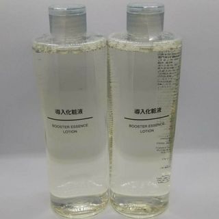 ムジルシリョウヒン(MUJI (無印良品))の【新品未開封】 無印良品 導入化粧液 ／400ml ／《２本セット》(ブースター/導入液)