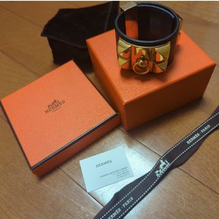 エルメス(Hermes)の【特価】Hermes エルメス コリエ・ド・シアン ローズゴールド(ブレスレット/バングル)