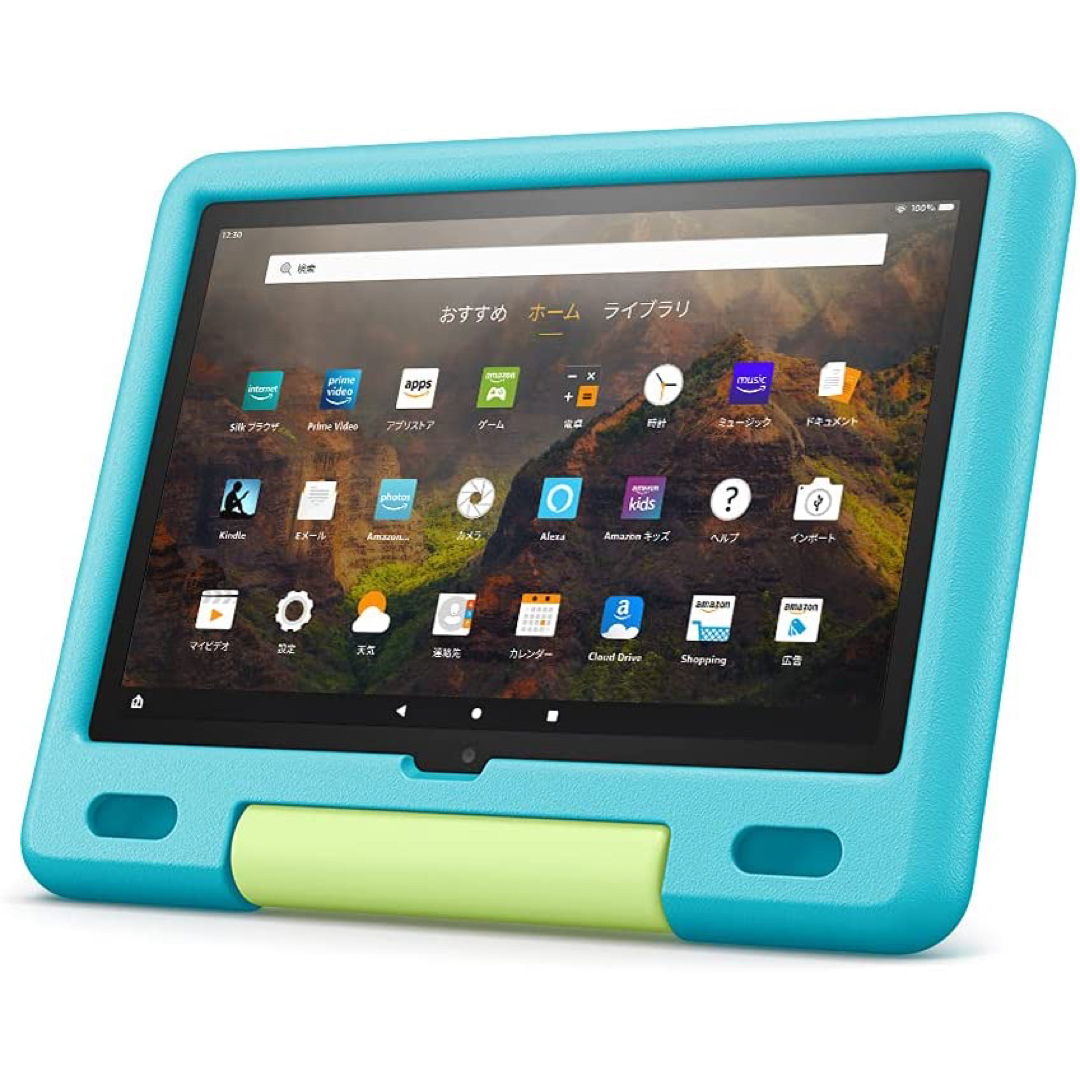 Amazon fire HD 10 第11世代 キッズモデル アクアマリン 中古