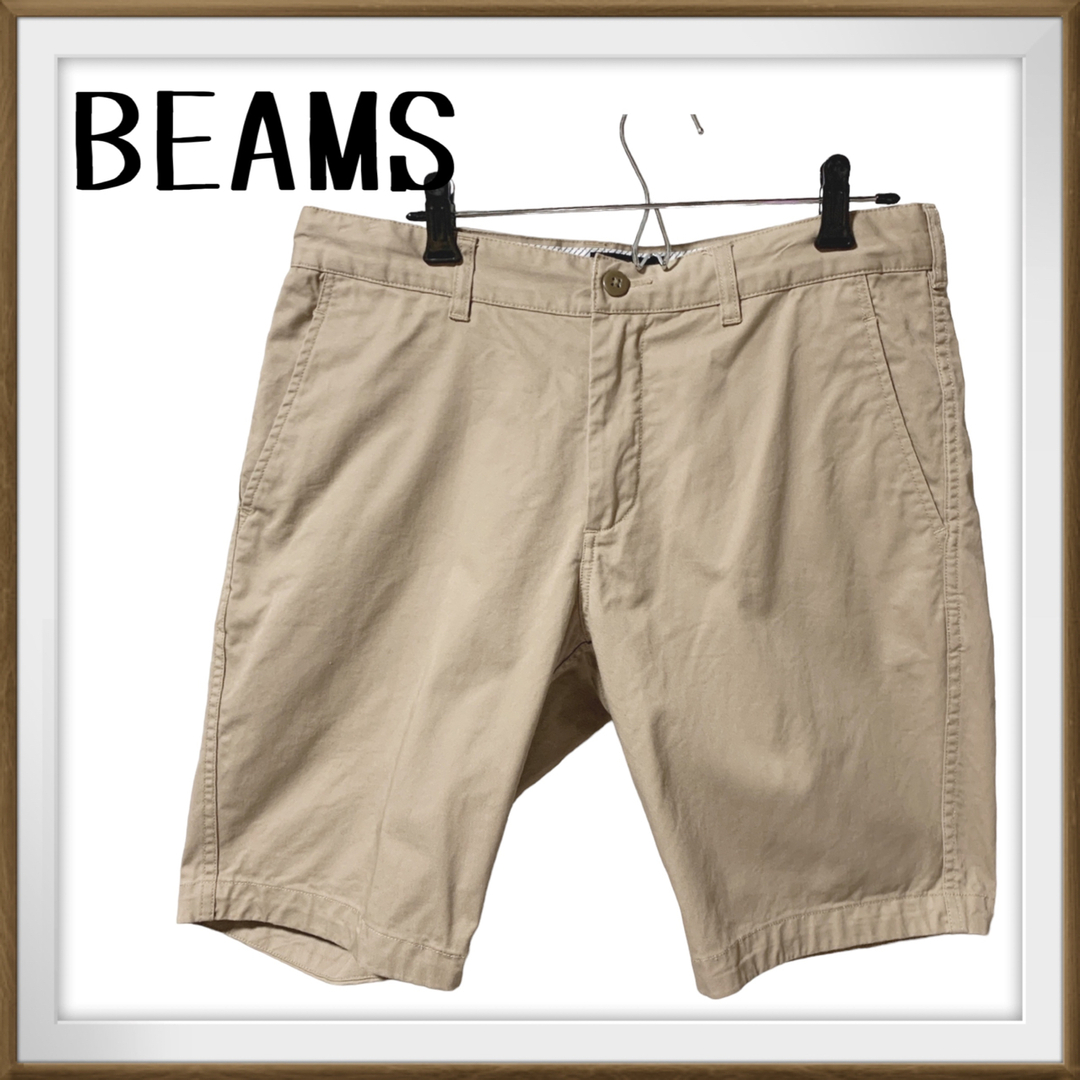 BEAMS BEAMS メンズ ショートパンツ コットン 100% Mサイズの通販 by ぽけっと｜ビームスならラクマ