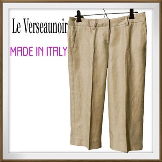 Le Verseaunoir 麻混　レディース　ハーフパンツ　40(ハーフパンツ)