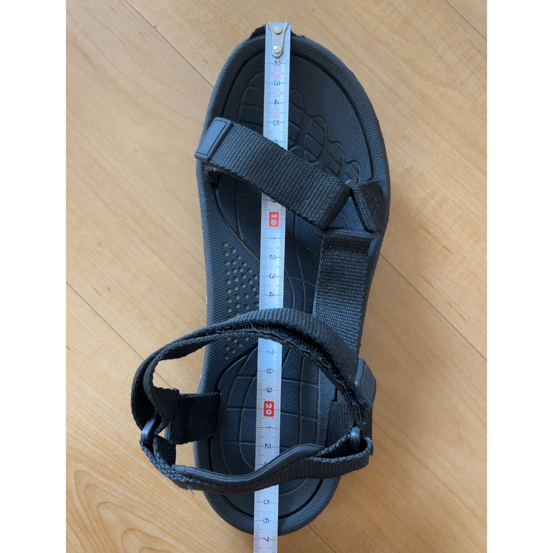 TEVAタイプ　サンダル　ブラック　サイズ41 メンズの靴/シューズ(サンダル)の商品写真