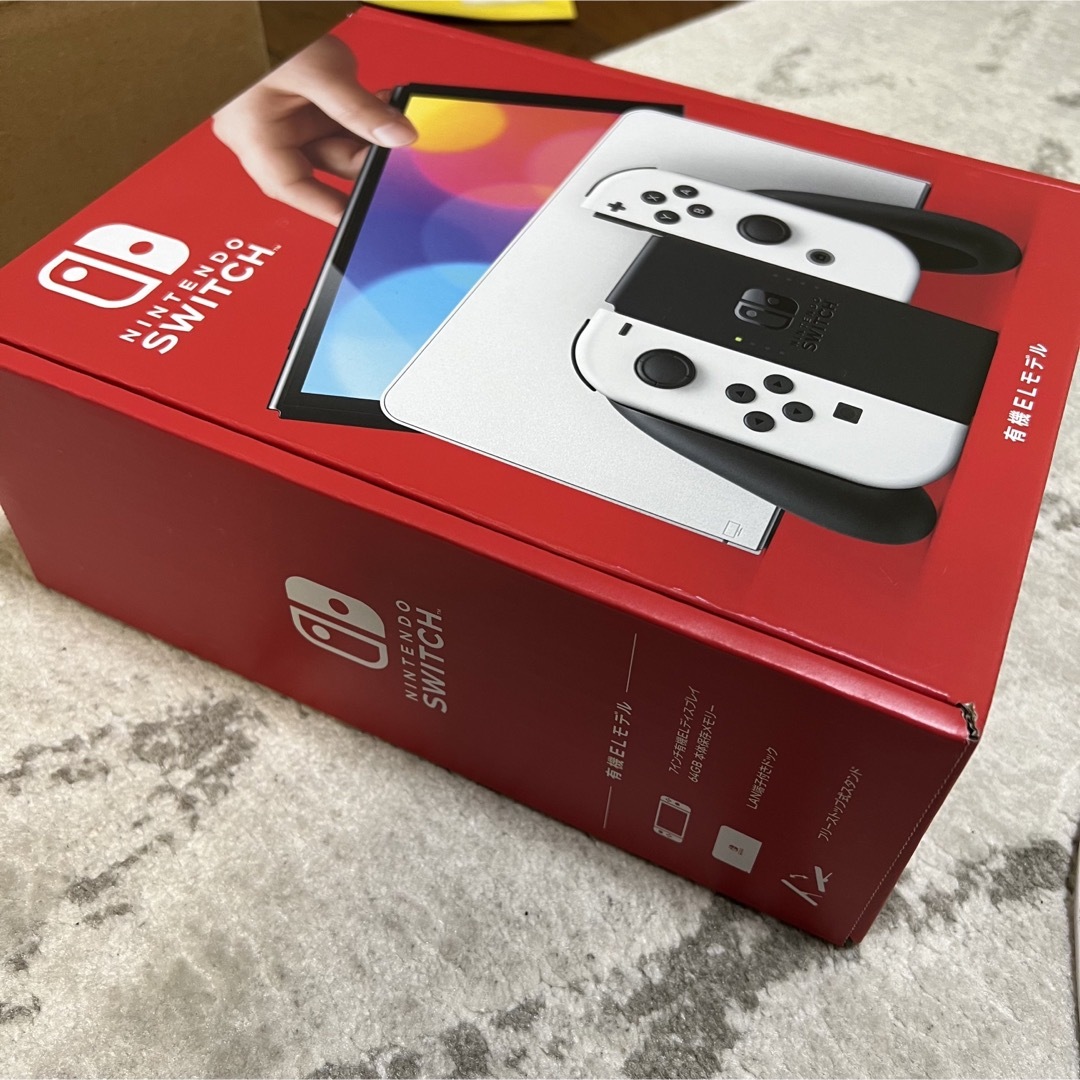 新品未開封　Nintendo Switch 有機ELモデル 本体　ホワイト 2