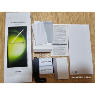 ギャラクシー(Galaxy)のS23 Ultra Screen Protector/クリア 1枚だけ(その他)