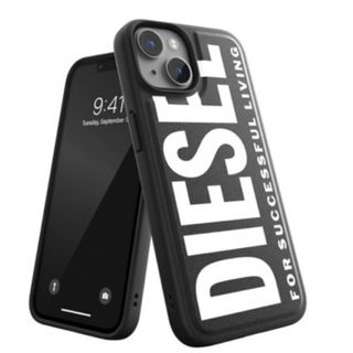 ディーゼル(DIESEL)の新品⭐︎DIESEL (ディーゼル) iPhone14 Plus用 BK/WH(iPhoneケース)