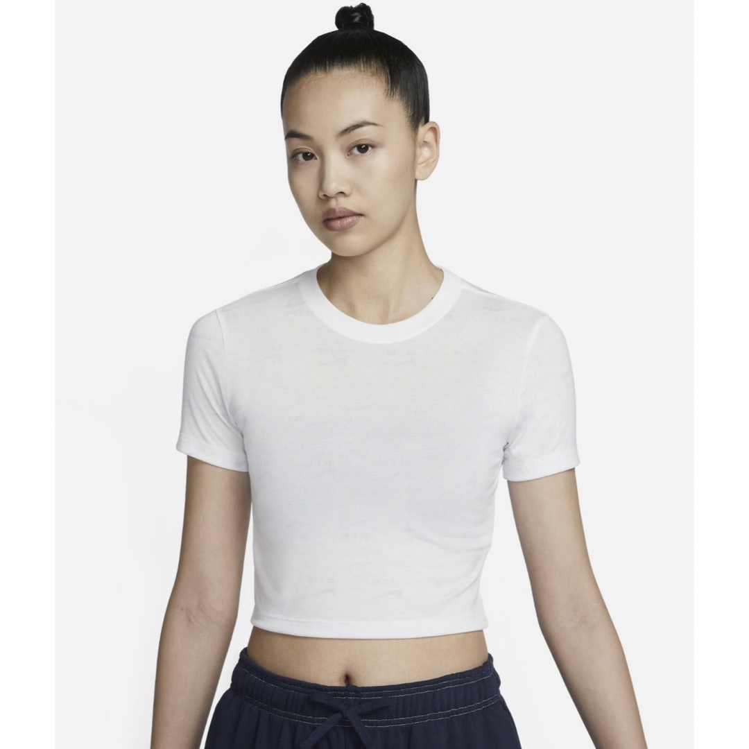 NIKE(ナイキ)の定価4950円★NIKE★AIR★クロップド丈★tシャツ★Lサイズ レディースのトップス(Tシャツ(半袖/袖なし))の商品写真