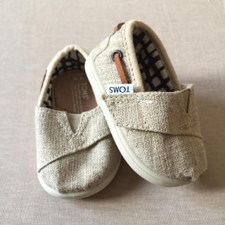 トムズ(TOMS)のTOMS 美品♡ベビーシューズ (スリッポン)