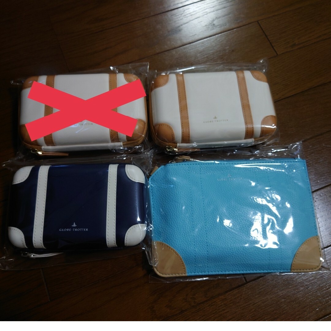 ANA(全日本空輸)(エーエヌエー(ゼンニッポンクウユ))のANAアメニティポーチ3個セット レディースのファッション小物(ポーチ)の商品写真