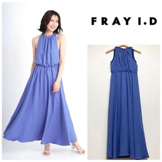 フレイアイディー(FRAY I.D)のFRAY ID★アメスリギャザーワンピース (ロングワンピース/マキシワンピース)