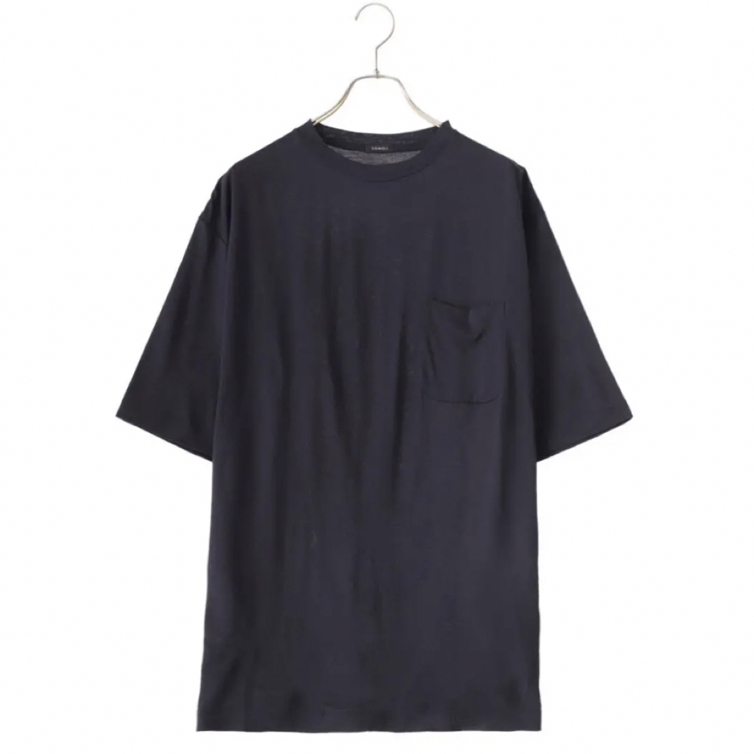 サマーウール天竺　Tシャツ　コモリ　23ss comoli 2