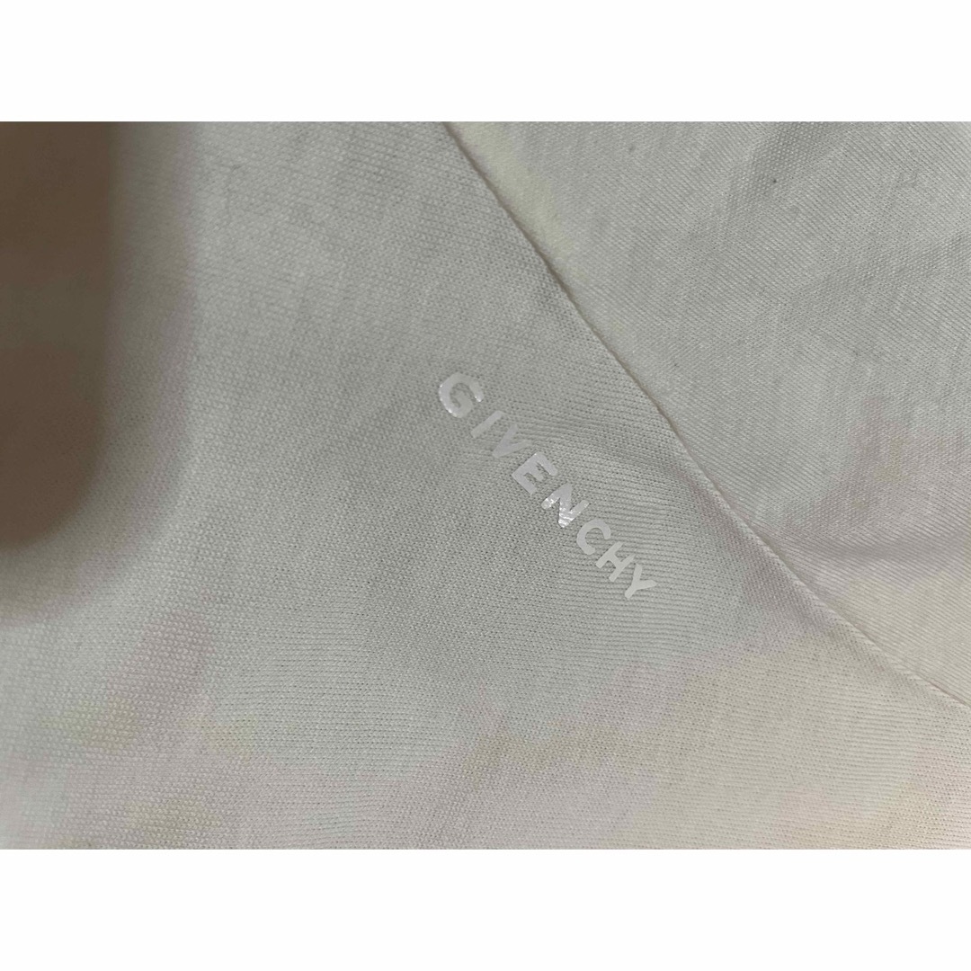 GIVENCHY(ジバンシィ)のGIVENCHY ジバンシィ　ホワイトTシャツ　生地切替 メンズのトップス(Tシャツ/カットソー(半袖/袖なし))の商品写真