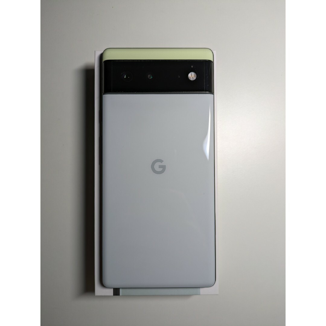 Google Pixel(グーグルピクセル)のPixel6 Sorta Seaform スマホ/家電/カメラのスマートフォン/携帯電話(スマートフォン本体)の商品写真