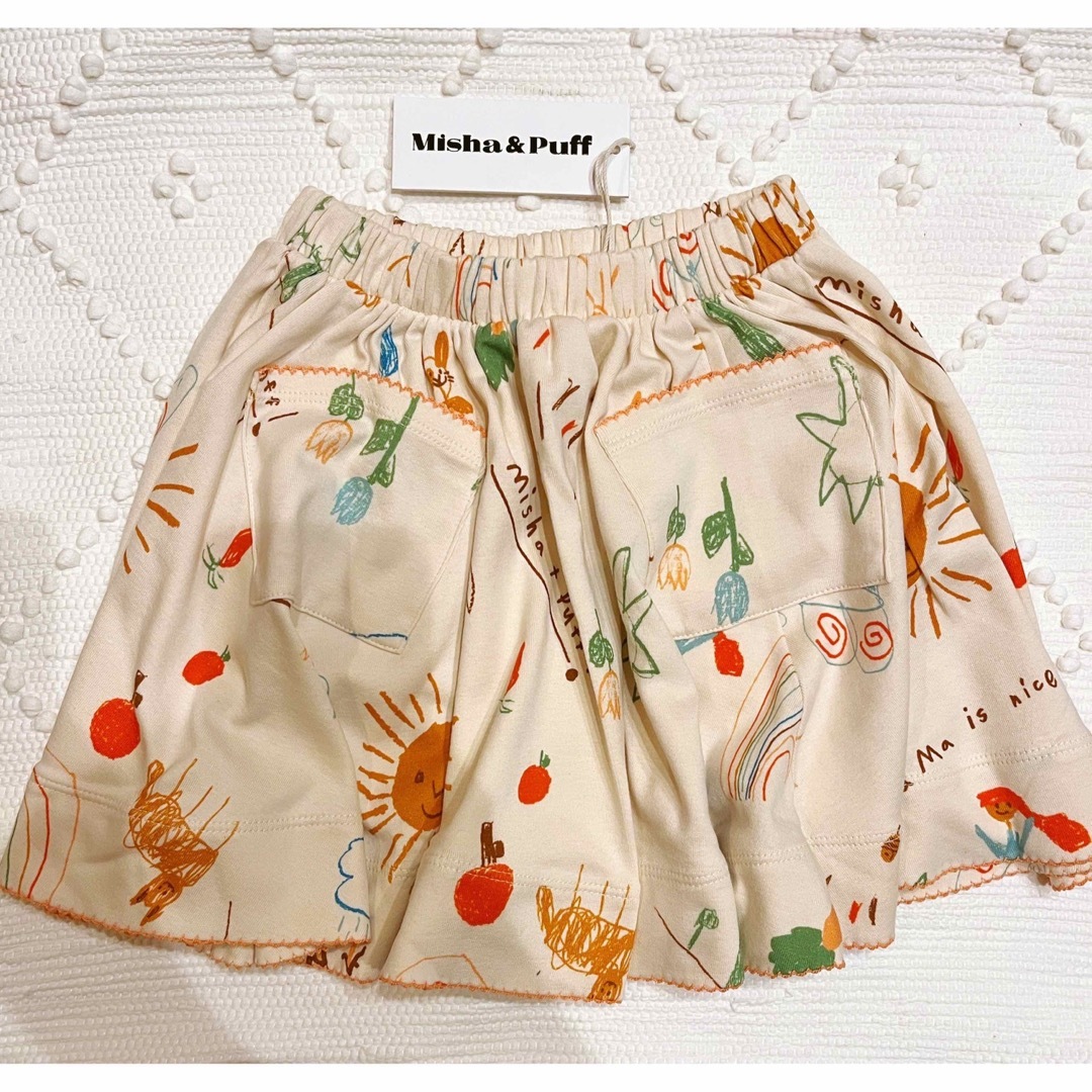 国内送料無料 新品 misha and puff スケッチブックcircle skirt 6Y