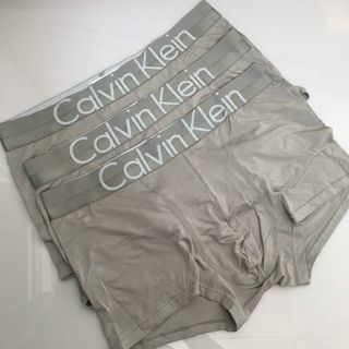 カルバンクライン(Calvin Klein)のカルバンクライン メンズ　ボクサーパンツ　ライトグレー　S(ボクサーパンツ)