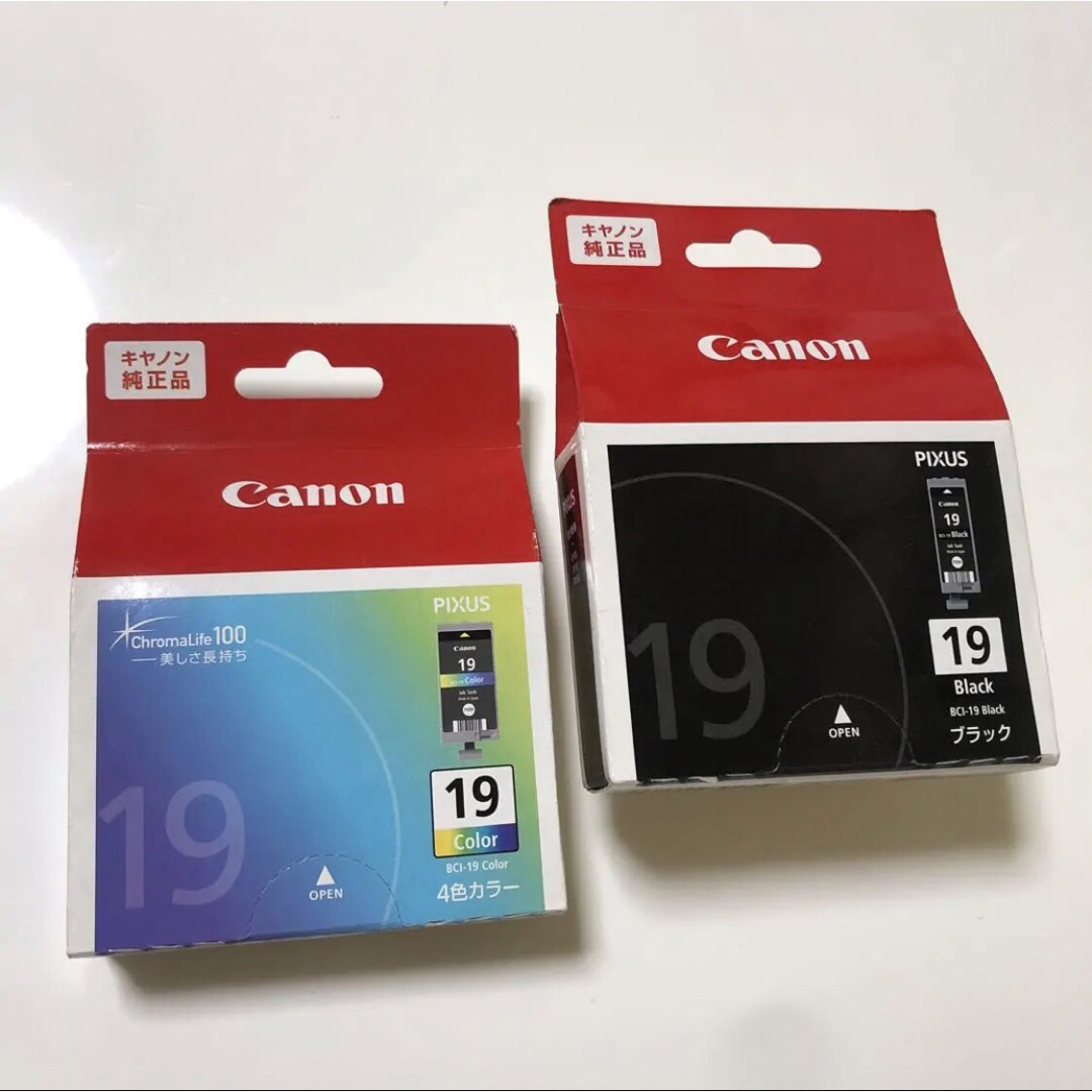 Canon - CANON純正インク カラー 黒 セット BCI-19CLR BCI-19BKの通販 ...