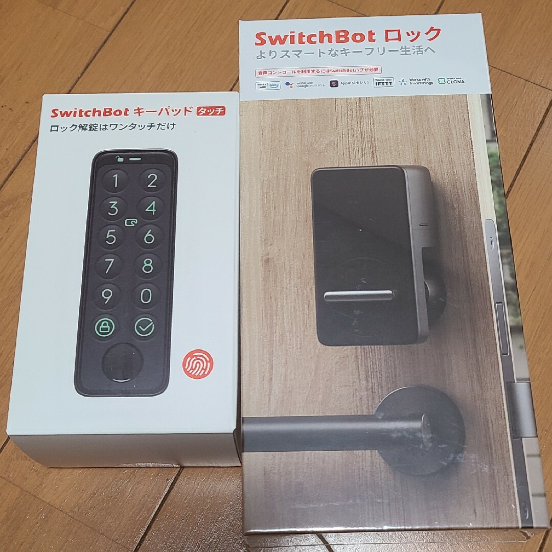 Switchbot  スマートロック  指紋認証対応 キーパッドタッチ