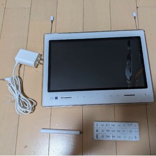 未使用品！au PHOTO-U TV ZTS11SWA 防水テレビ