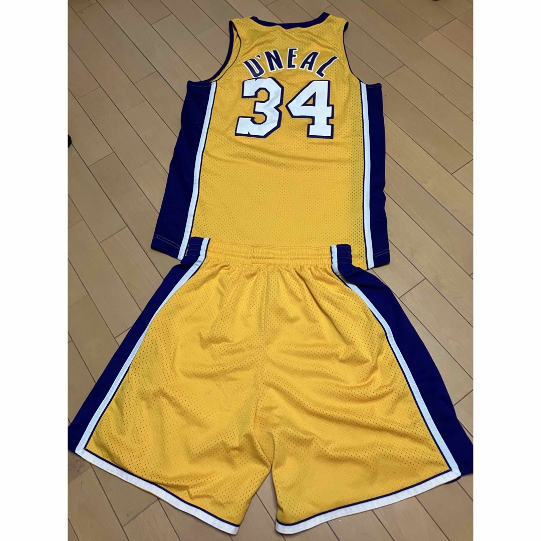 レア物！ NBA  レイカーズ ユニフォーム セットアップ シャキールオニール