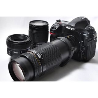 ニコン(Nikon)のNIKON ニコン D850 300mm 超望遠 トリプルレンズセット(デジタル一眼)