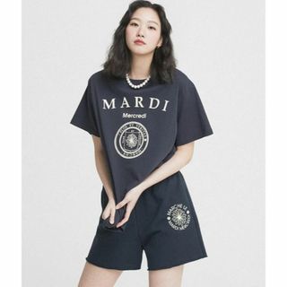 Mardi Mercredi マルディメクルディ スウェット キムゴウン 着用