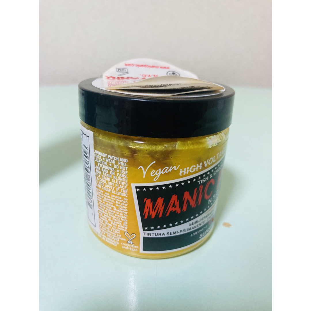 MANIC PANIC(マニックパニック)のミナミ様専用　マニックパニック ヘアカラー サンシャイン コスメ/美容のヘアケア/スタイリング(カラーリング剤)の商品写真