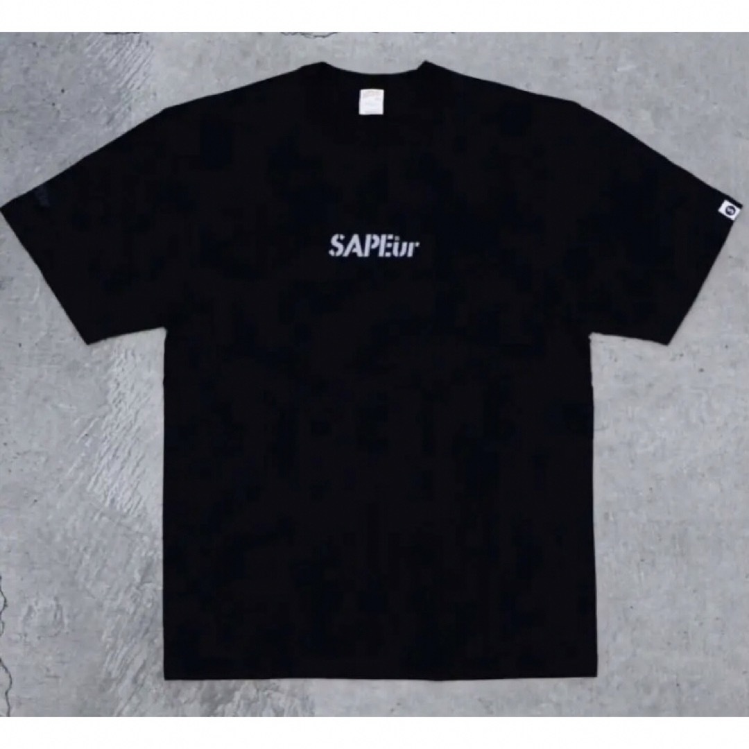 SAPEur GEORGETOWN HEAD■S/STEE ■ブラック メンズのトップス(Tシャツ/カットソー(半袖/袖なし))の商品写真