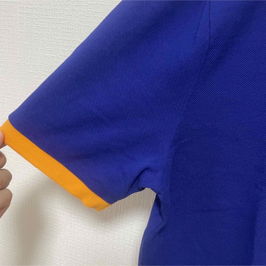 NIKE(ナイキ)の専用NIKE ポロシャツ バイカラー スウッシュ 半袖 L 国内正規 青  メンズのトップス(ポロシャツ)の商品写真