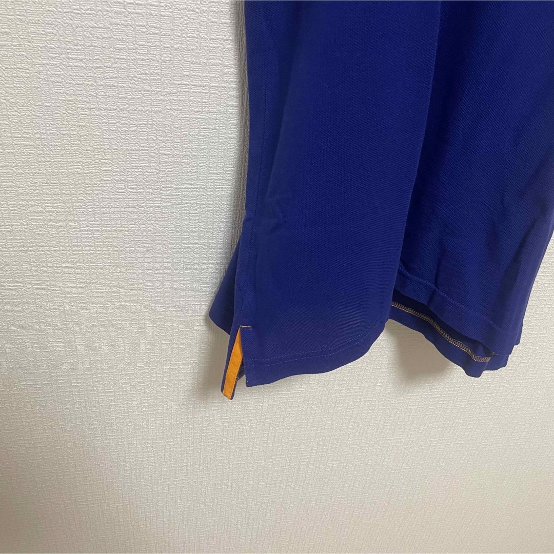 NIKE(ナイキ)の専用NIKE ポロシャツ バイカラー スウッシュ 半袖 L 国内正規 青  メンズのトップス(ポロシャツ)の商品写真