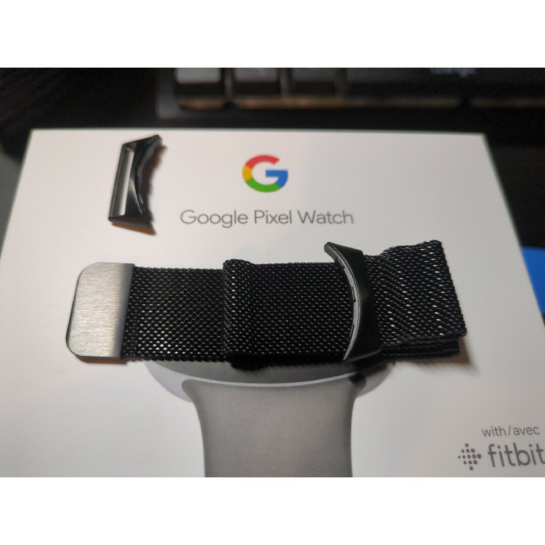 Google Pixel(グーグルピクセル)のGoogle Pixel Watch （欠品なし）※おまけ付き スマホ/家電/カメラのスマートフォン/携帯電話(その他)の商品写真