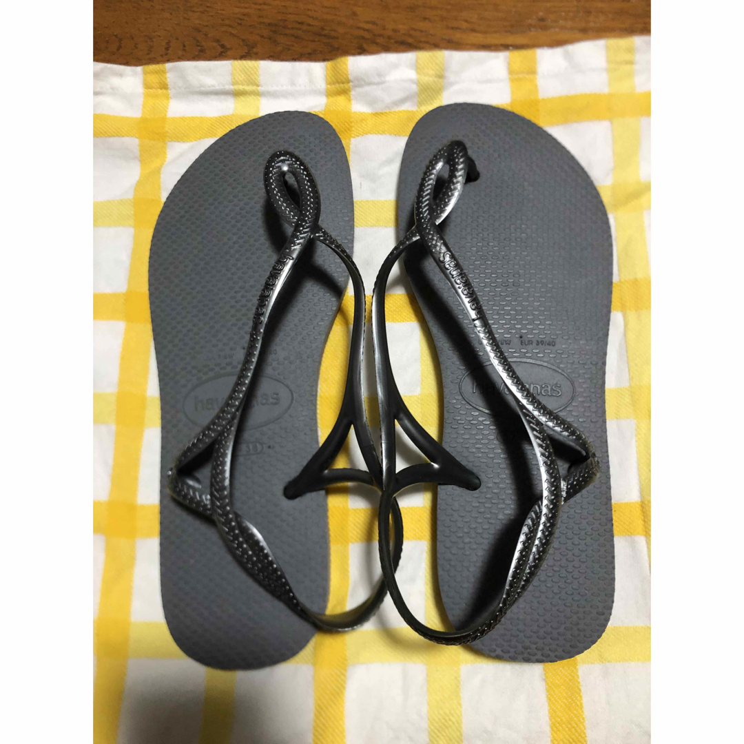 havaianas(ハワイアナス)のハワイアナス　ルナ　スチールグレー レディースの靴/シューズ(ビーチサンダル)の商品写真