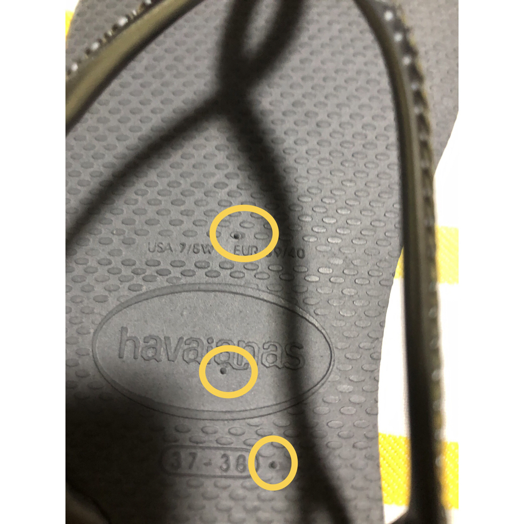 havaianas(ハワイアナス)のハワイアナス　ルナ　スチールグレー レディースの靴/シューズ(ビーチサンダル)の商品写真