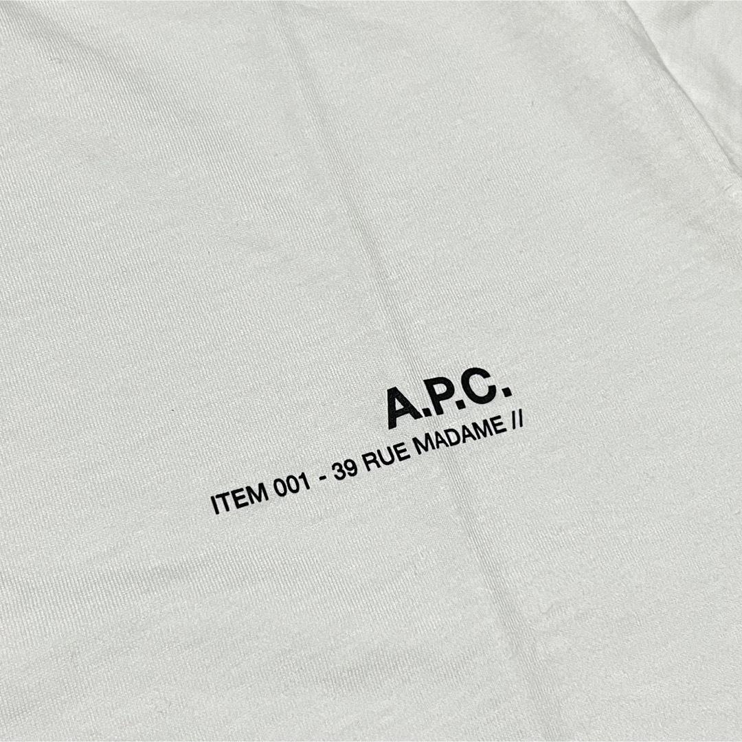 A.P.C. アーペーセー Item Tシャツ ミント アイテム TEE ロゴ