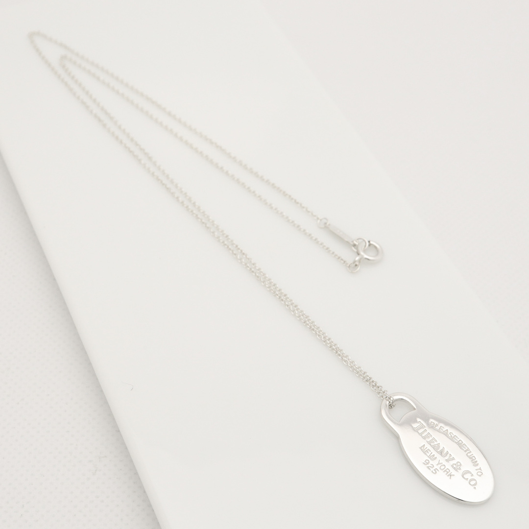 素晴らしい価格 【極美品】TIFFANY&Co.リターントゥ オーバル タグ