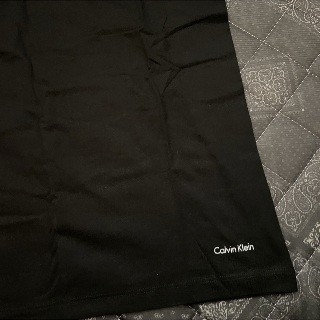 Calvin Klein(カルバンクライン)の新品人気 Calvin Klein Tシャツ S カルバンクライン 黒 ブラック メンズのトップス(Tシャツ/カットソー(半袖/袖なし))の商品写真