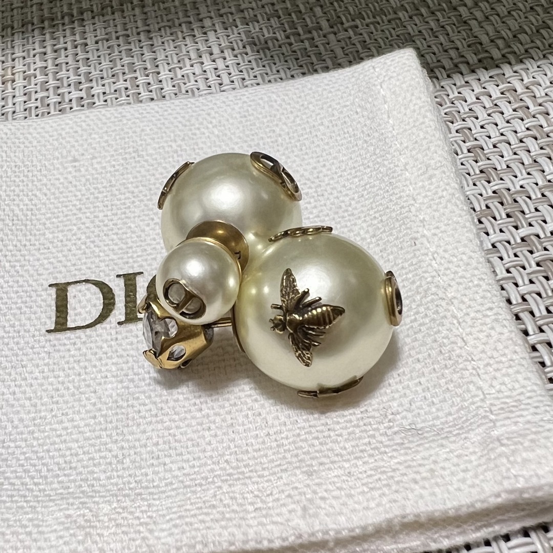 Dior ディオール ピアス パール ゴールド 布袋付き | notarvkosiciach.sk