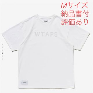 ダブルタップス(W)taps)の【Mサイズ】WTAPS COLLEGE TEE SS COTTON WHITE (Tシャツ/カットソー(半袖/袖なし))