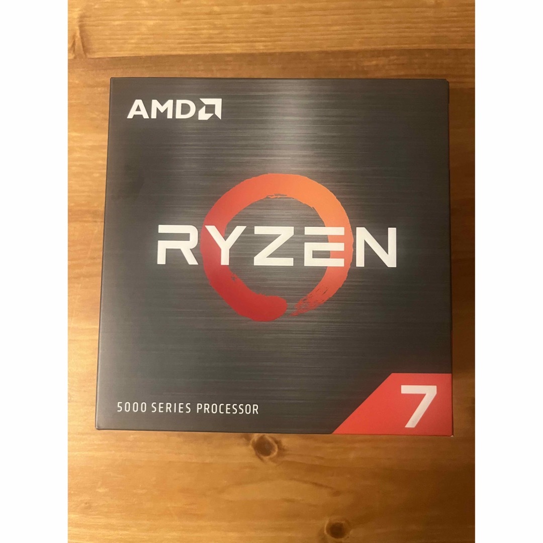 新品未開封 AMD Ryzen 5700X BOX 国内正規品 マンション火災 スマホ/家電/カメラ