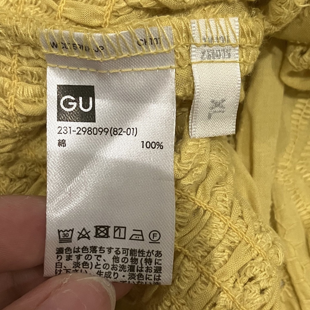 GU(ジーユー)のレースブラウス レディースのトップス(シャツ/ブラウス(半袖/袖なし))の商品写真