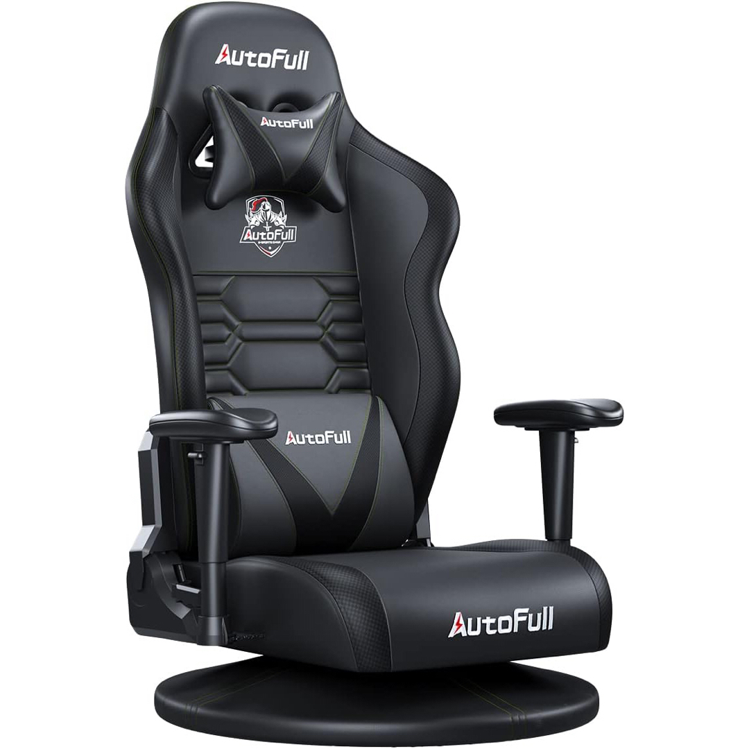 AutoFull C3 ゲーミング座椅子 黒 ゲーミングチェア