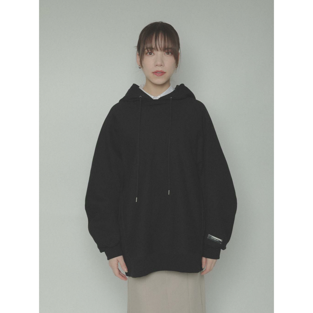 Bubbles(バブルス)のdraping sweat hood onepiece※最終値下げ レディースのトップス(パーカー)の商品写真