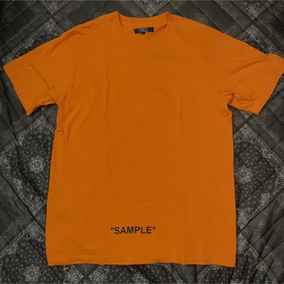 美品レア PANDEMIC Tシャツ パンデミック オレンジ L SAMPLE(Tシャツ/カットソー(半袖/袖なし))